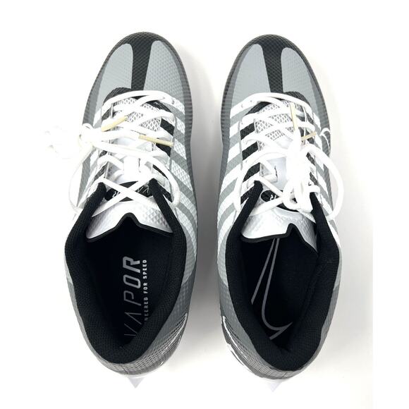 Nike Vapor Edge Speed 360 Smoke Grey DQ5110-001 Football Cleats Men`s Size 12.5